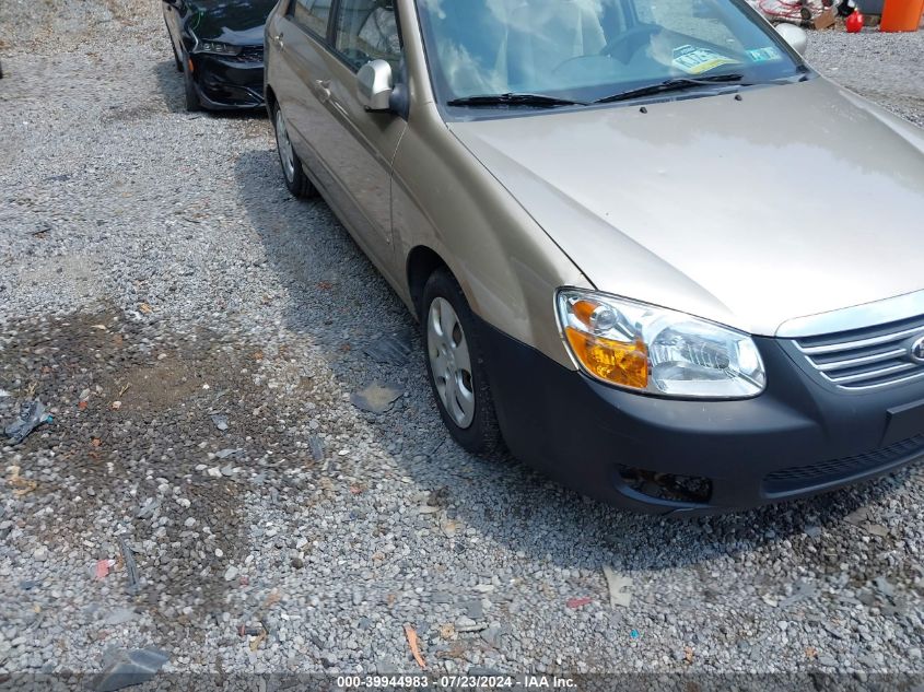 KNAFE121485493605 | 2008 KIA SPECTRA