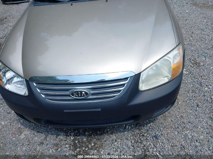 KNAFE121485493605 | 2008 KIA SPECTRA