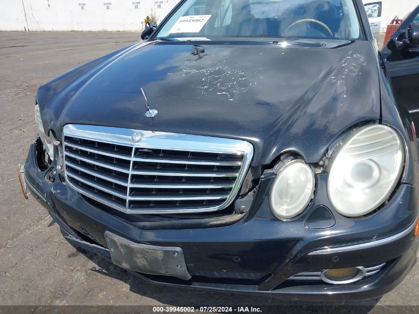 2007 Mercedes-Benz E 350 4Matic VIN: WDBUF87X77X221676 Lot: 39945002