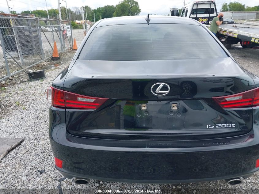 2016 Lexus Is 200T VIN: JTHBA1D26G5011944 Lot: 39945006