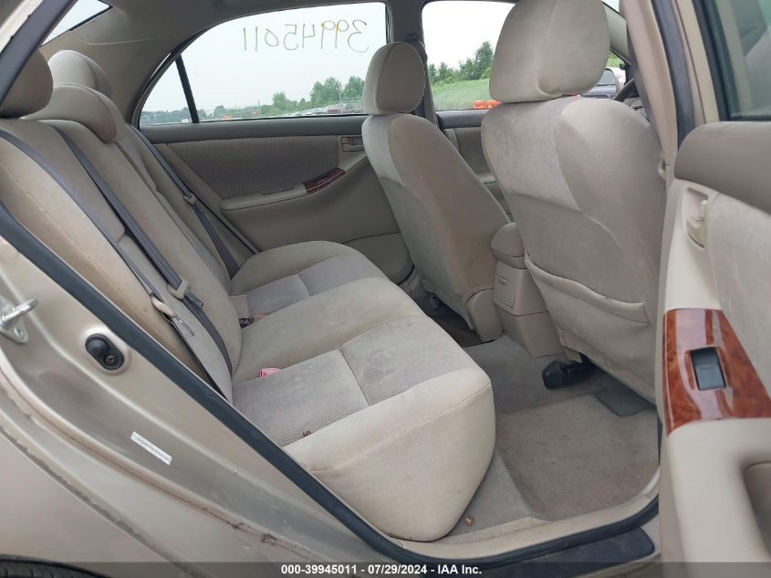 2005 Toyota Corolla Le VIN: 1NXBR30E65Z563710 Lot: 39945011