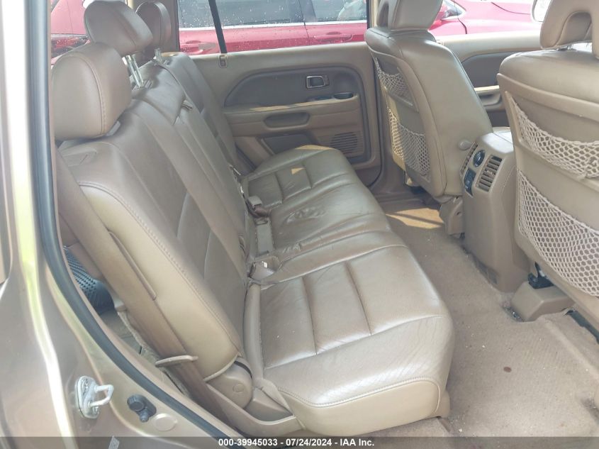 2007 Honda Pilot Ex-L VIN: 5FNYF28527B024552 Lot: 39945033