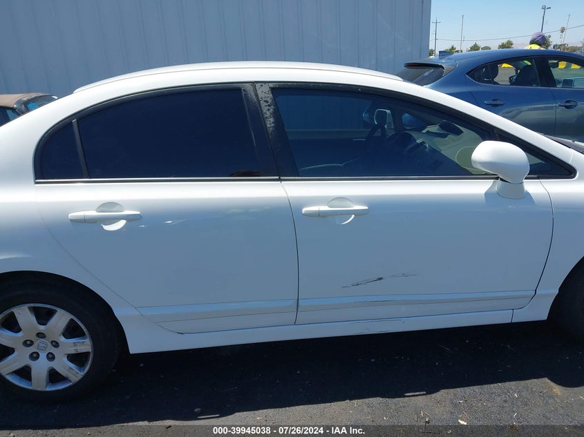 2007 Honda Civic Lx VIN: 2HGFA16597H307724 Lot: 39945038