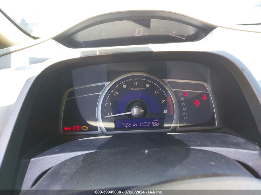 2007 Honda Civic Lx VIN: 2HGFA16597H307724 Lot: 39945038