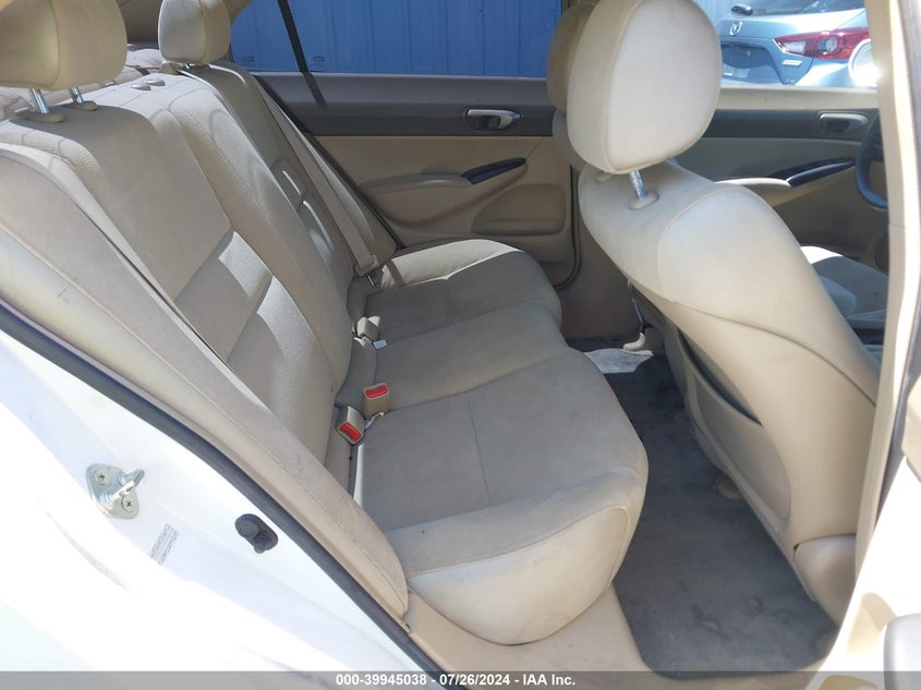 2007 Honda Civic Lx VIN: 2HGFA16597H307724 Lot: 39945038