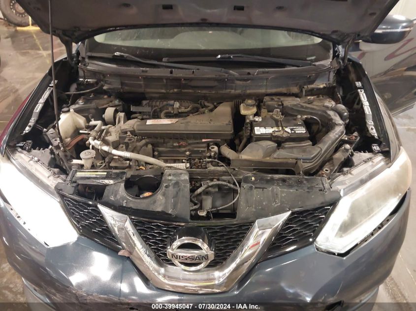 2015 Nissan Rogue Sv VIN: 5N1AT2MV7FC769529 Lot: 39945047