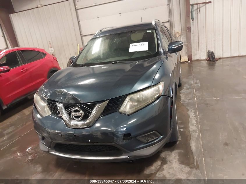 2015 Nissan Rogue Sv VIN: 5N1AT2MV7FC769529 Lot: 39945047