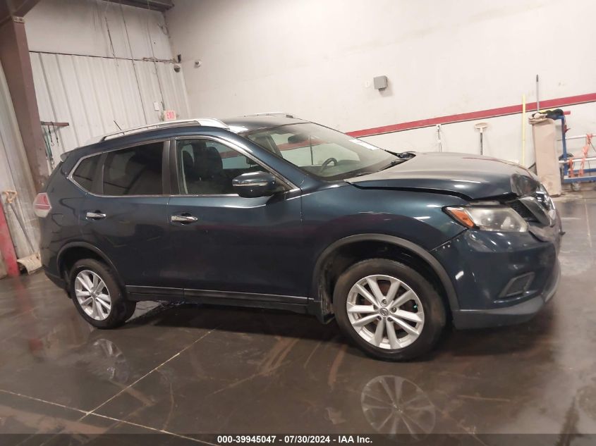 2015 Nissan Rogue Sv VIN: 5N1AT2MV7FC769529 Lot: 39945047