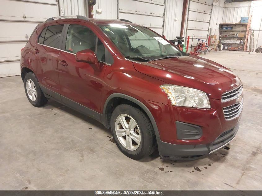 2016 Chevrolet Trax Lt VIN: 3GNCJLSB8GL177992 Lot: 39945049