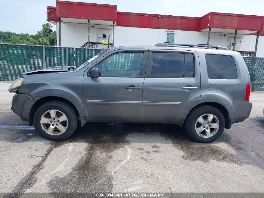2011 Honda Pilot Ex-L VIN: 5FNYF4H50BB018866 Lot: 39945061