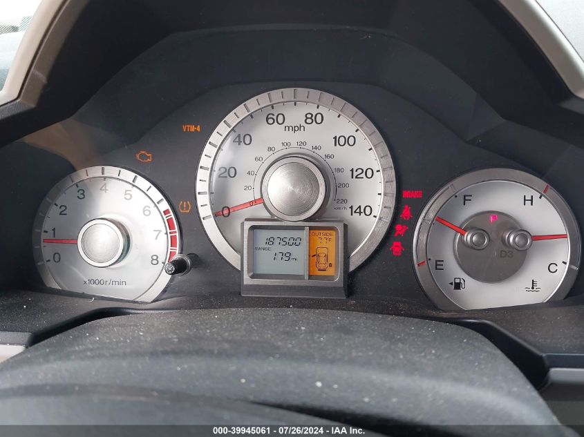 2011 Honda Pilot Ex-L VIN: 5FNYF4H50BB018866 Lot: 39945061