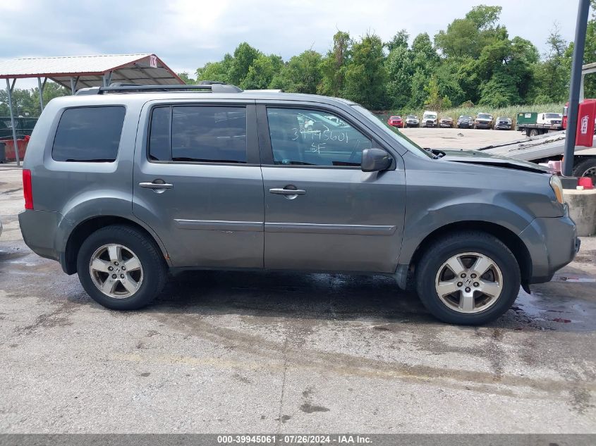 2011 Honda Pilot Ex-L VIN: 5FNYF4H50BB018866 Lot: 39945061