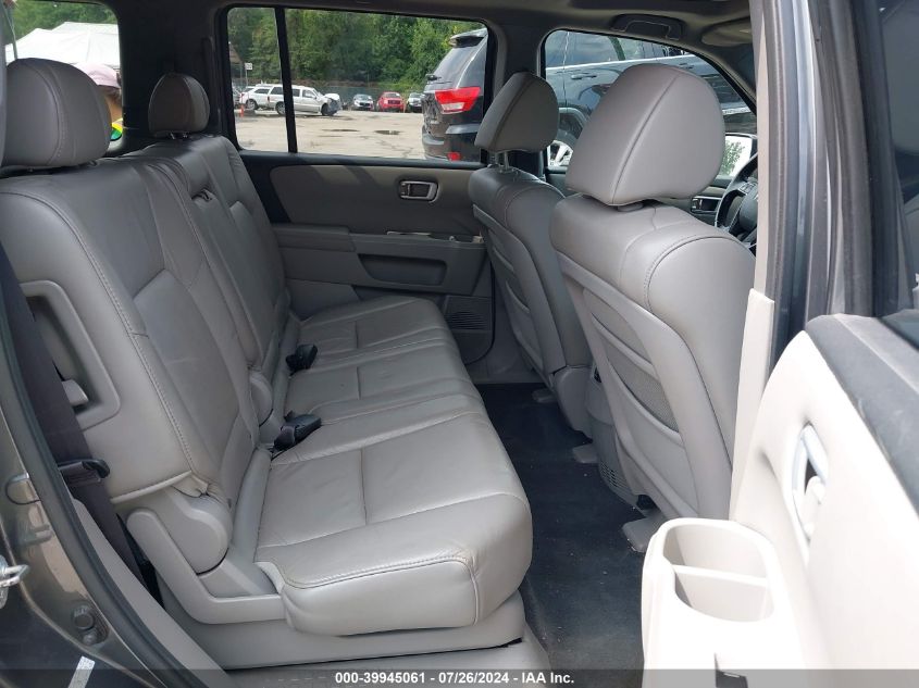 2011 Honda Pilot Ex-L VIN: 5FNYF4H50BB018866 Lot: 39945061