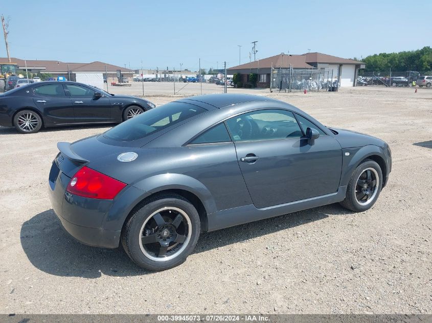 2003 Audi Tt 1.8L VIN: TRUSC28N831009741 Lot: 39945073