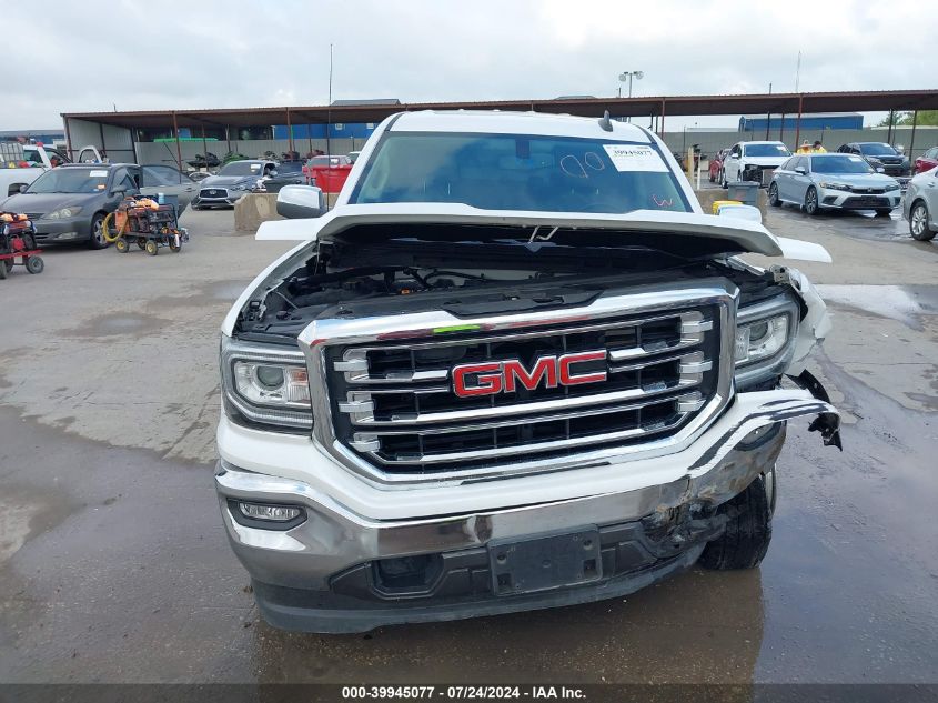 2018 GMC Sierra 1500 Slt VIN: 3GTP1NEC6JG202740 Lot: 39945077