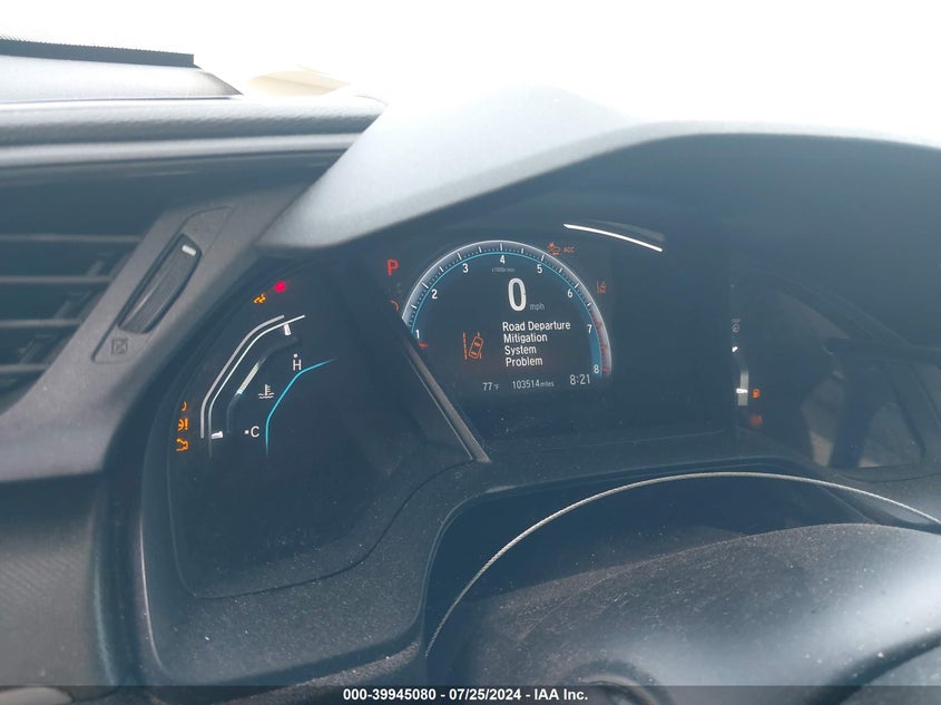 VIN 19XFC2F68KE041401 2019 HONDA CIVIC LX