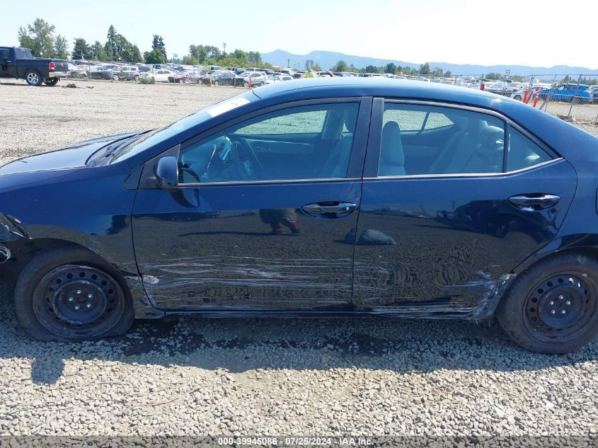 2019 TOYOTA COROLLA LE - 2T1BURHE0KC127986