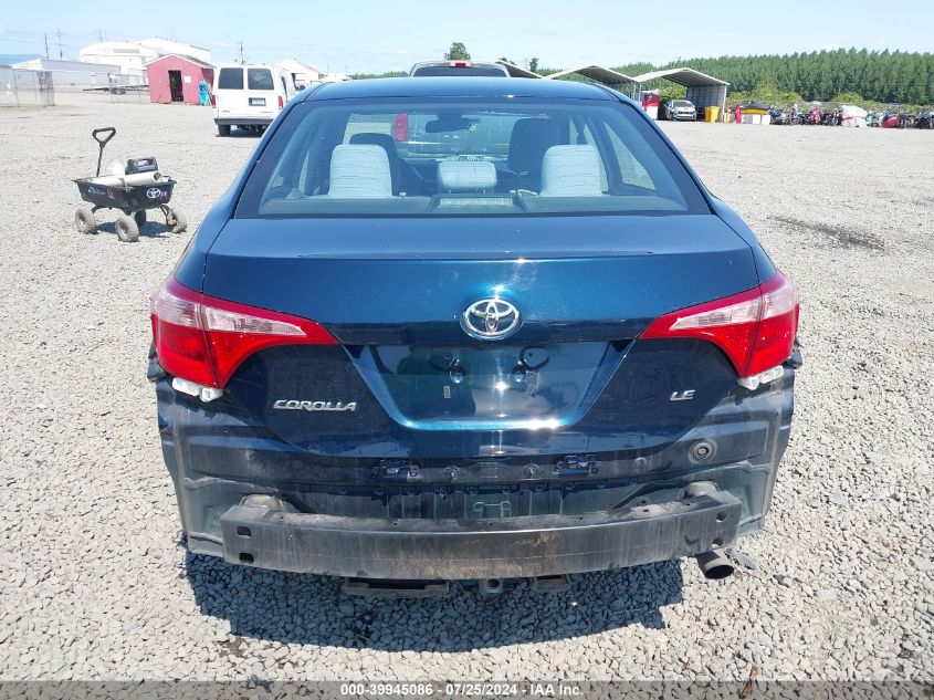 2019 TOYOTA COROLLA LE - 2T1BURHE0KC127986