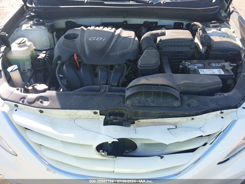 2012 Hyundai Sonata Gls VIN: 5NPEB4AC2CH428885 Lot: 39945104