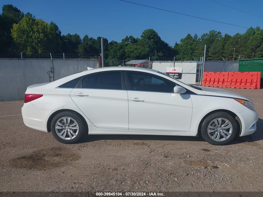 2012 Hyundai Sonata Gls VIN: 5NPEB4AC2CH428885 Lot: 39945104