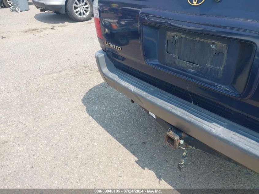 1999 Toyota 4Runner Limited V6 VIN: JT3HN87R3X0203986 Lot: 39945105