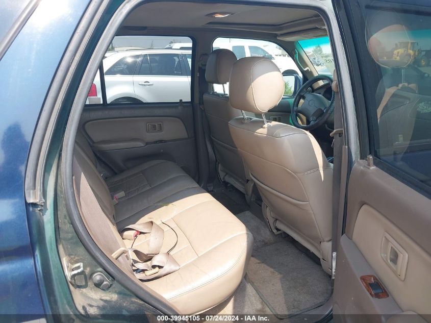 1999 Toyota 4Runner Limited V6 VIN: JT3HN87R3X0203986 Lot: 39945105