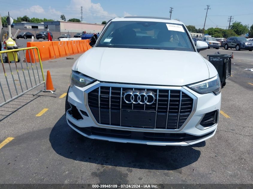 2022 Audi Q3 Premium 40 Tfsi Quattro Tiptronic VIN: WA1AUCF39N1018505 Lot: 39945109