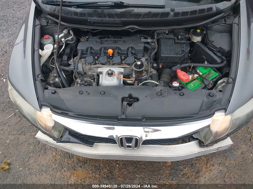 2009 Honda Civic Ex VIN: 2HGFA168X9H358226 Lot: 39945120