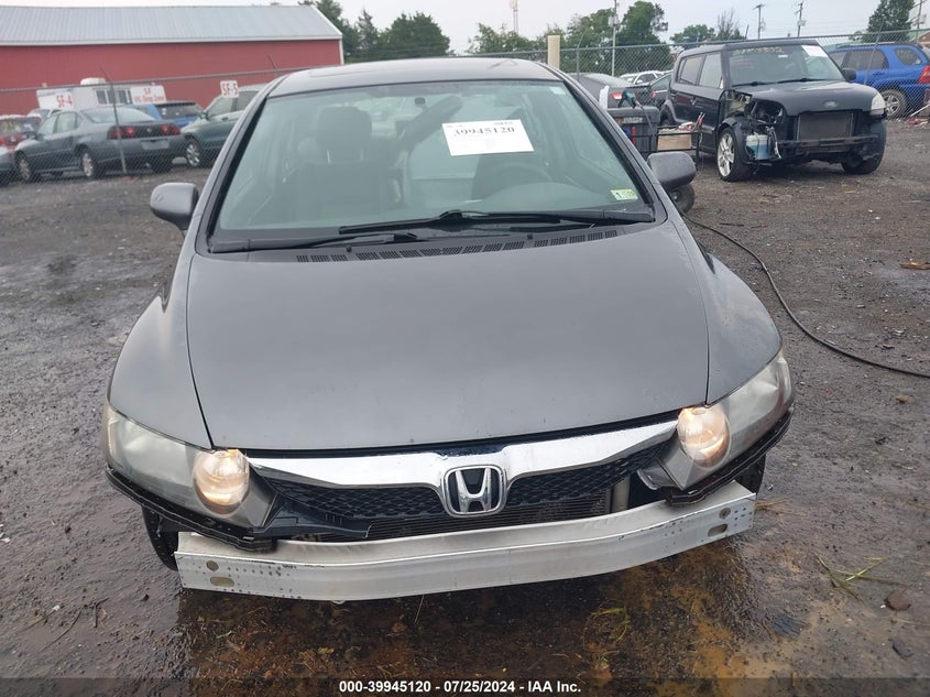 2009 Honda Civic Ex VIN: 2HGFA168X9H358226 Lot: 39945120