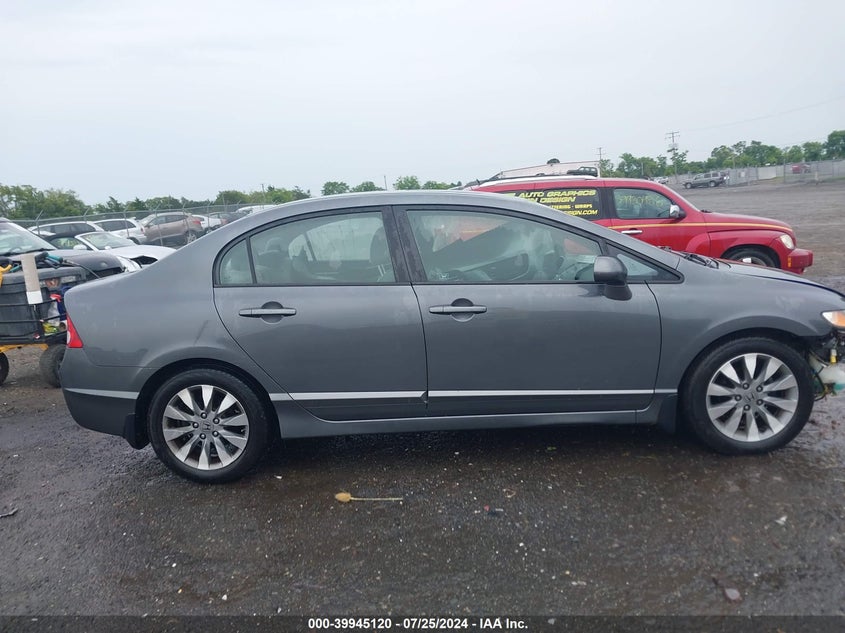 2009 Honda Civic Ex VIN: 2HGFA168X9H358226 Lot: 39945120