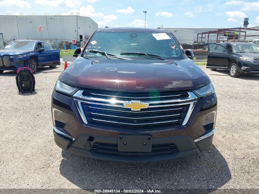 2022 Chevrolet Traverse Fwd Lt Cloth VIN: 1GNERGKW4NJ147890 Lot: 39945134