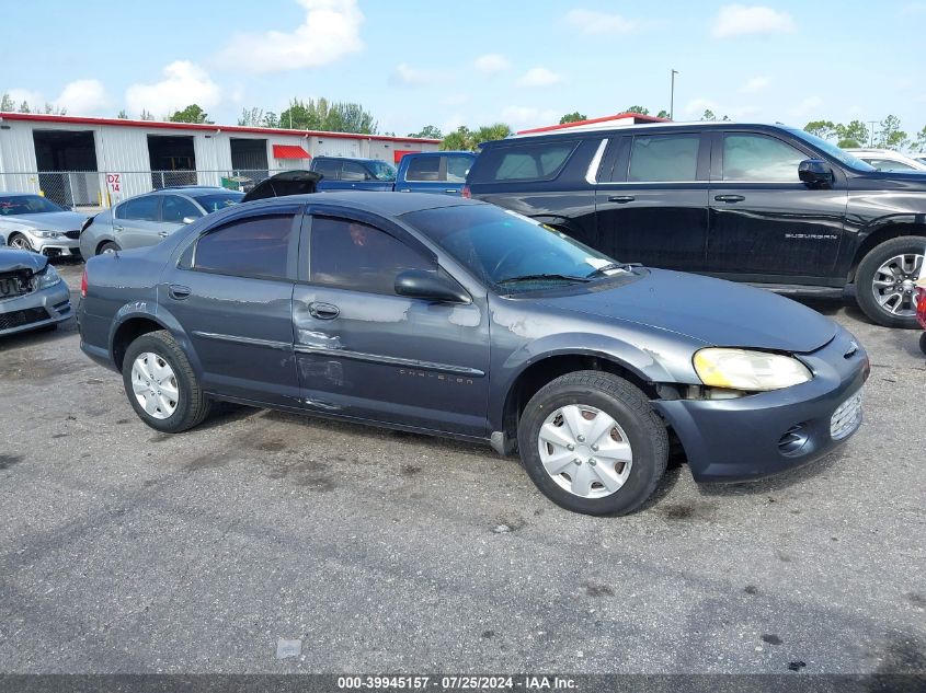 2001 Chrysler Sebring Lx VIN: 1C3EL46X01N714311 Lot: 39945157