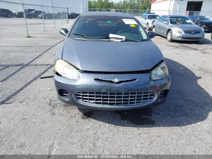 2001 Chrysler Sebring Lx VIN: 1C3EL46X01N714311 Lot: 39945157