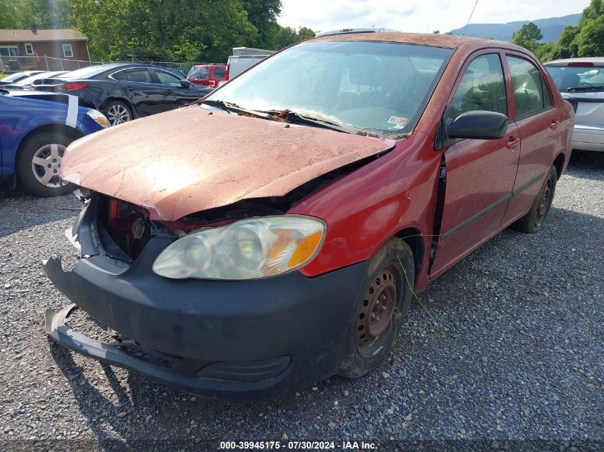 2005 Toyota Corolla Ce VIN: 2T1BR32E15C448107 Lot: 39945175