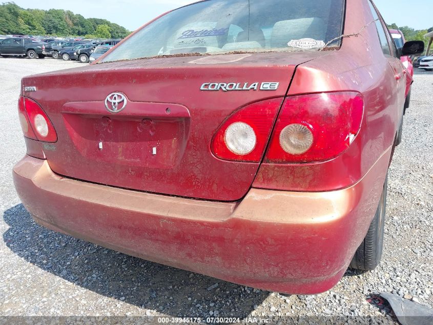 2005 Toyota Corolla Ce VIN: 2T1BR32E15C448107 Lot: 39945175