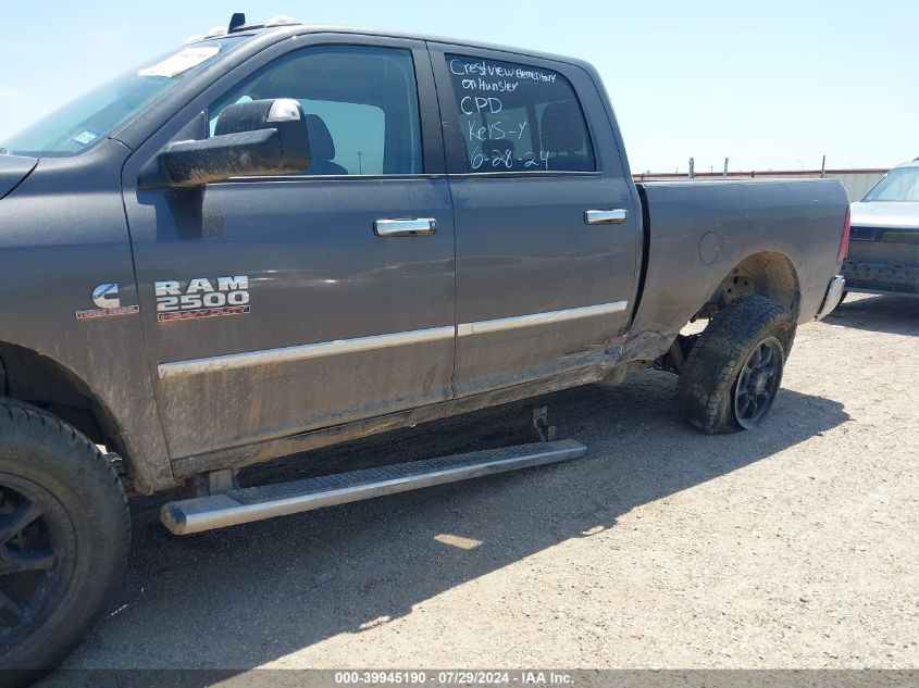 2016 Ram 2500 Big Horn VIN: 3C6UR5DL9GG106596 Lot: 39945190