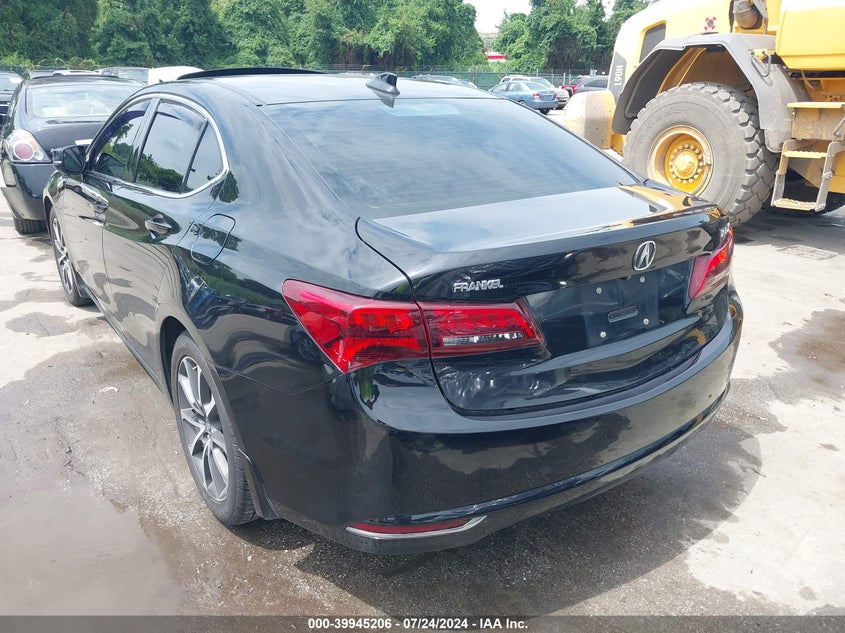 2015 Acura Tlx V6 Tech VIN: 19UUB2F5XFA003230 Lot: 39945206