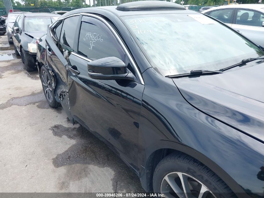 2015 Acura Tlx V6 Tech VIN: 19UUB2F5XFA003230 Lot: 39945206