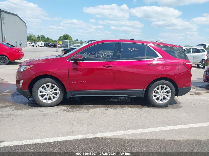 2019 Chevrolet Equinox Lt VIN: 3GNAXKEV1KS503779 Lot: 39945207