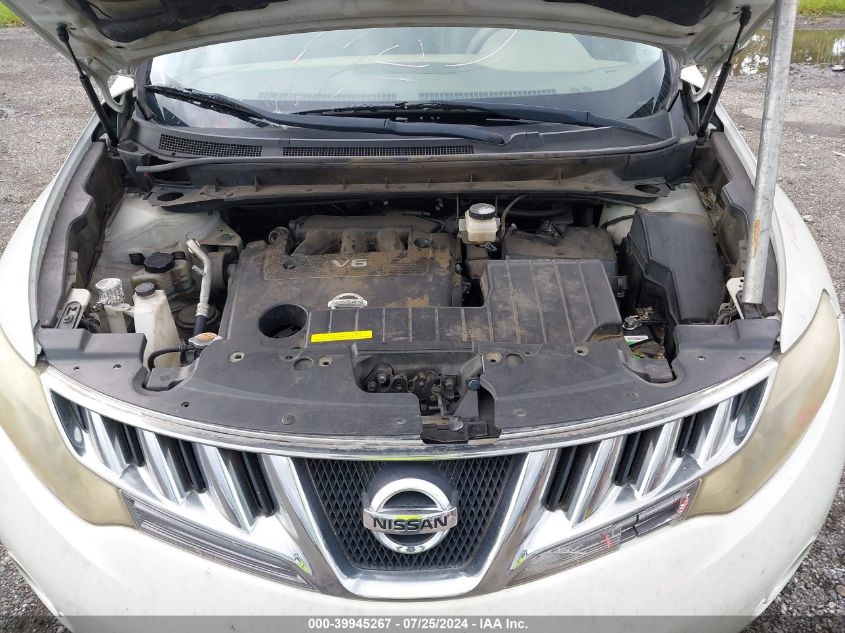 2009 Nissan Murano Sl VIN: JN8AZ18U99W029597 Lot: 39945267