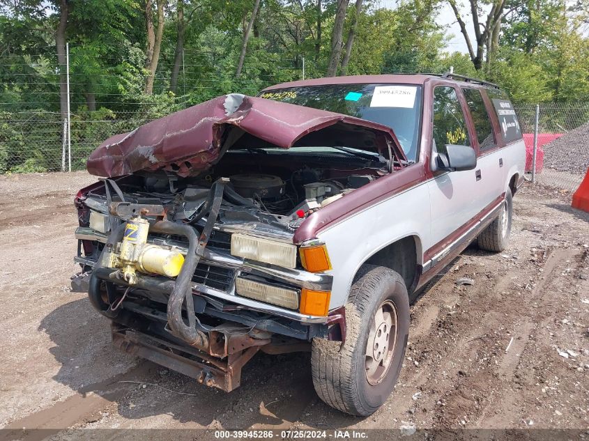 1995 Chevrolet Suburban K1500 VIN: 1GNFK16K2SJ448120 Lot: 39945286