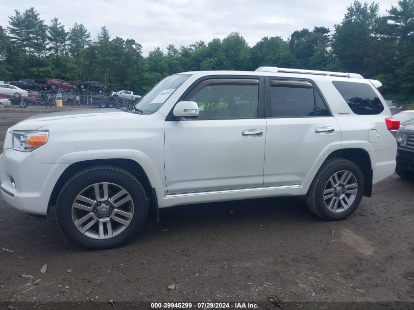 2013 Toyota 4Runner Limited VIN: JTEBU5JRXD5137782 Lot: 39945299