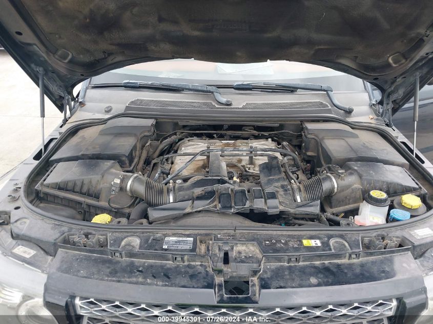 2012 Land Rover Range Rover Sport Supercharged VIN: SALSH2E4XCA722740 Lot: 39945301