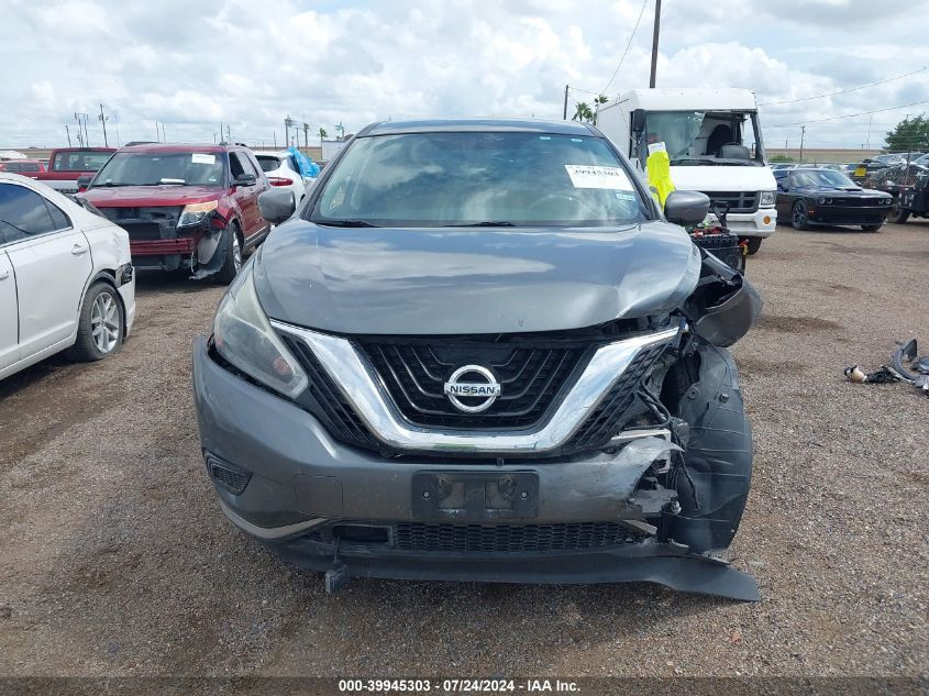 2018 Nissan Murano S VIN: 5N1AZ2MG6JN193428 Lot: 39945303