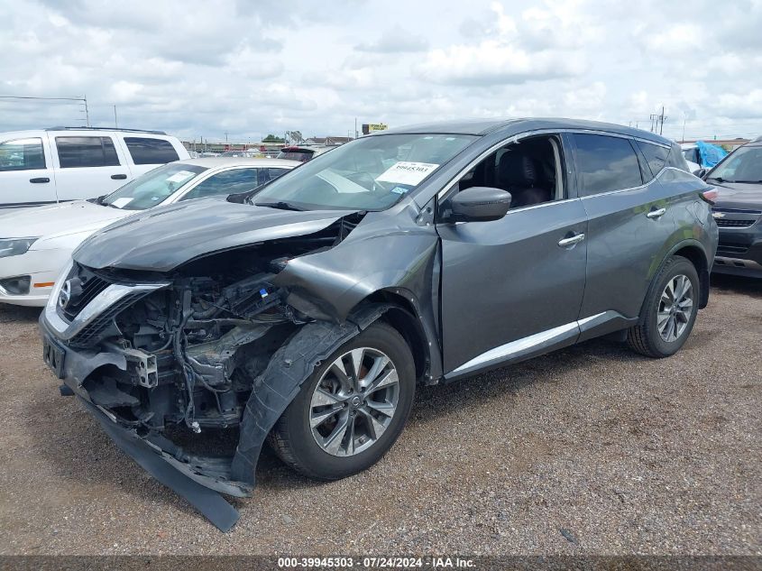 5N1AZ2MG6JN193428 2018 NISSAN MURANO - Image 2