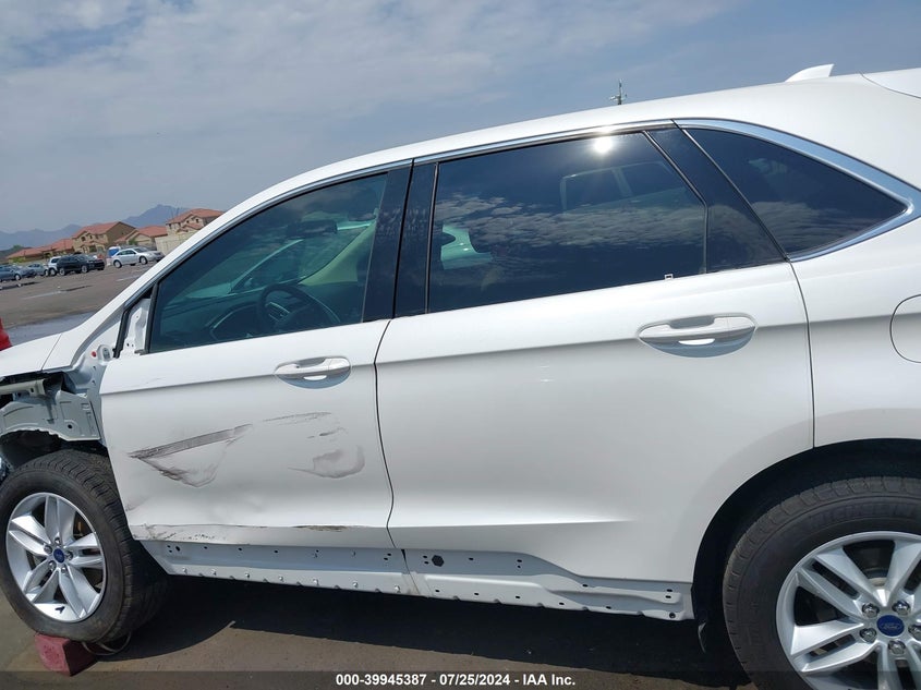 2015 Ford Edge Sel VIN: 2FMTK3J81FBB67855 Lot: 39945387