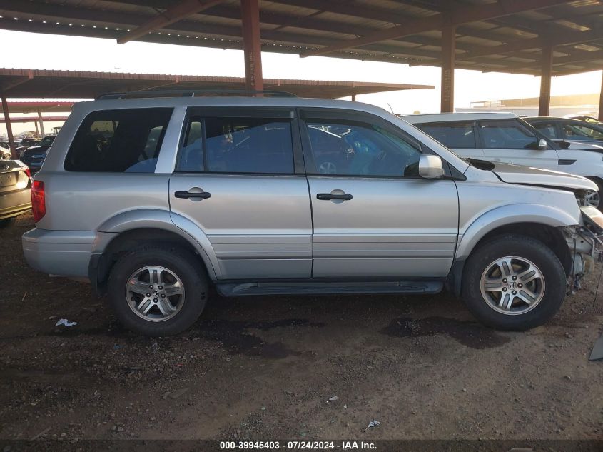 2004 Honda Pilot Ex-L VIN: 2HKYF18514H528968 Lot: 39945403