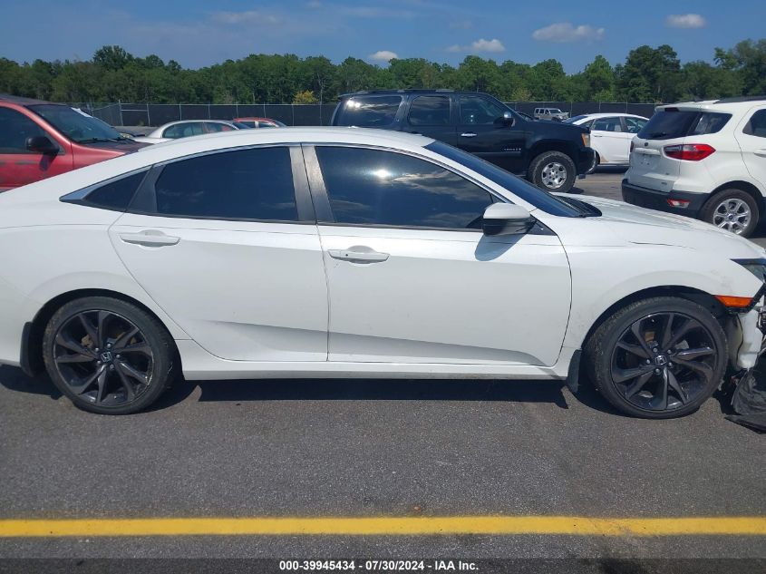 2020 Honda Civic Sport VIN: 2HGFC2F80LH557406 Lot: 39945434