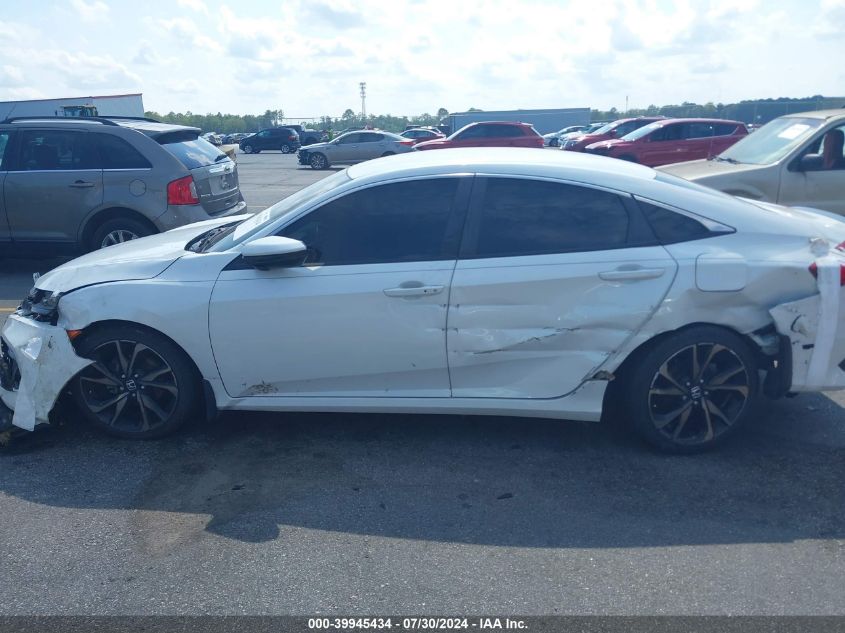 2020 Honda Civic Sport VIN: 2HGFC2F80LH557406 Lot: 39945434