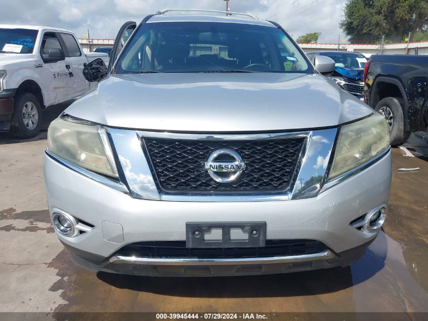 2014 Nissan Pathfinder Sl VIN: 5N1AR2MNXEC607987 Lot: 39945444